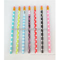 High Quality New Fashion Promotional Paper Pencil With Eraser